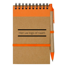 Afbeelding in Gallery-weergave laden, Notitieboekje 'ECO' met balpen