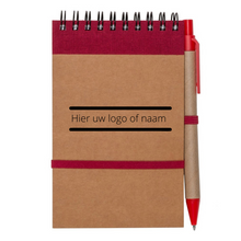 Afbeelding in Gallery-weergave laden, Notitieboekje 'ECO' met balpen