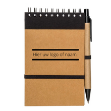 Afbeelding in Gallery-weergave laden, Notitieboekje 'ECO' met balpen