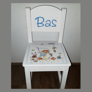 Geboorte stoel met eigen ontwerp