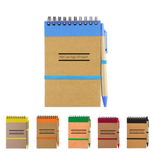 Afbeelding in Gallery-weergave laden, Notitieboekje 'ECO' met balpen