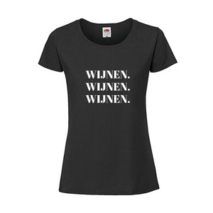 Wijnen, wijnen, wijnen t-shirt
